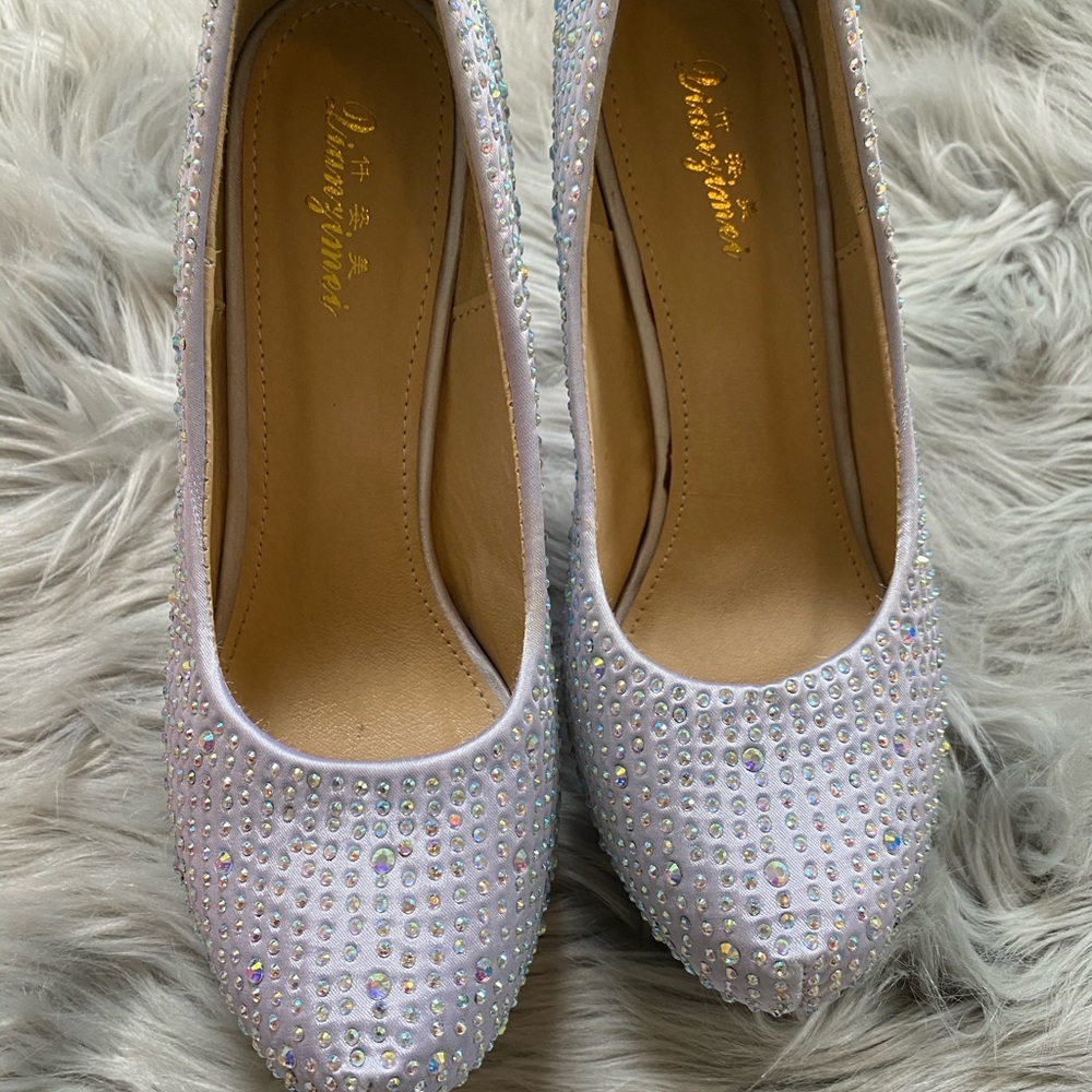 Rhinestone Heels - Picture 2 of 4